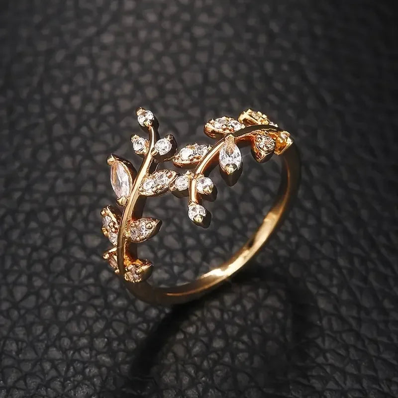 925 Sterling Silver Tree Branch Shape Ring